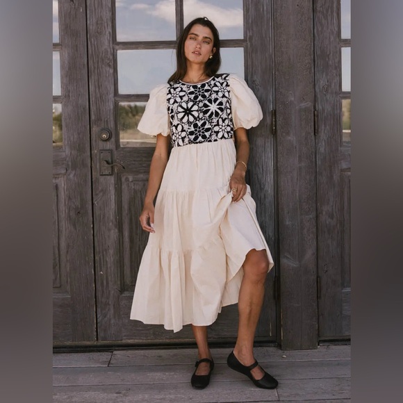bohme Dresses & Skirts - BNWT ‘Joyce Crochet Bodice Dress’